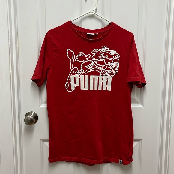 Puma‎ Retro Graphic Chester The Cheetah T-Shirt - Picture 1 of 4